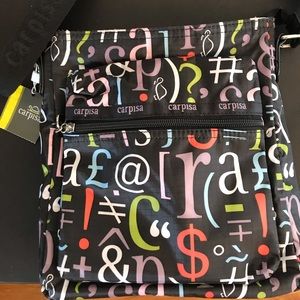 CARPISA cross body purse